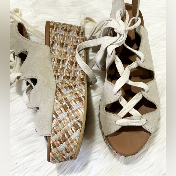 See by Chloe Lilly Lace Up Braided Platform Sandals 38 8 - Picture 7 of 12